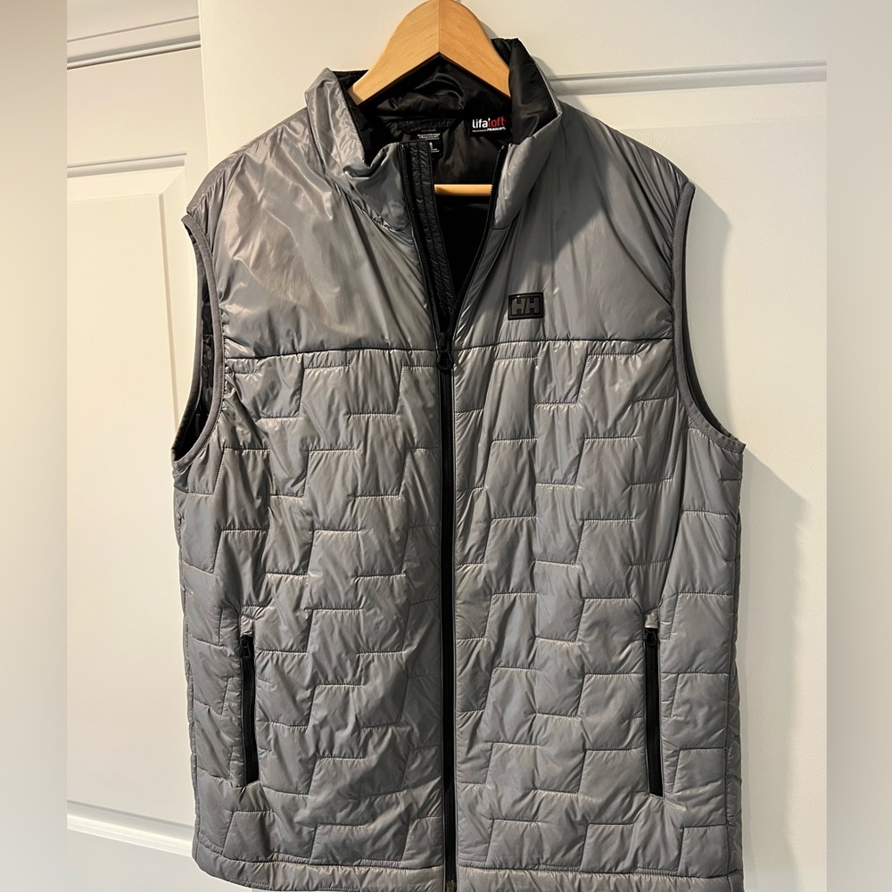 Helly Hanson Men’s Lifaloft Insulator Vest Grey